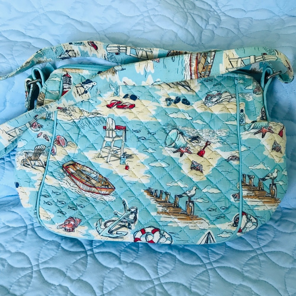 Vera Bradley Beach print Crossbody